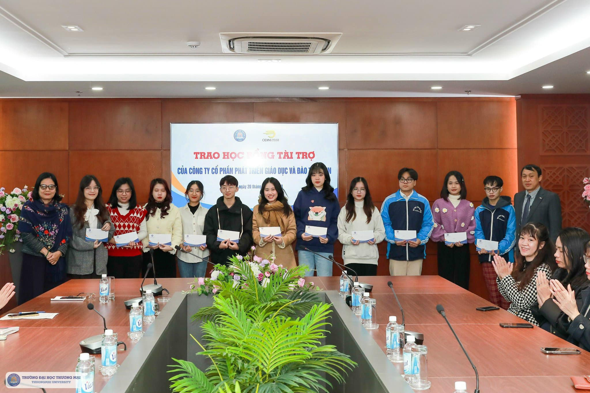 CHÚC MỪNG SINH VIÊN NGUYỄN MẠNH CƯỜNG XUẤT SẮC ĐẠT HỌC BỔNG ODIN