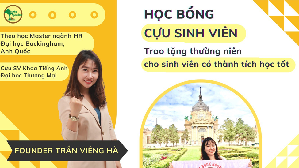 Học bổng Cựu sinh viên Khoa N dành cho sinh viên năm thứ nhất và năm thứ 2 của Khoa Tiếng Anh, Đại học Thương mại