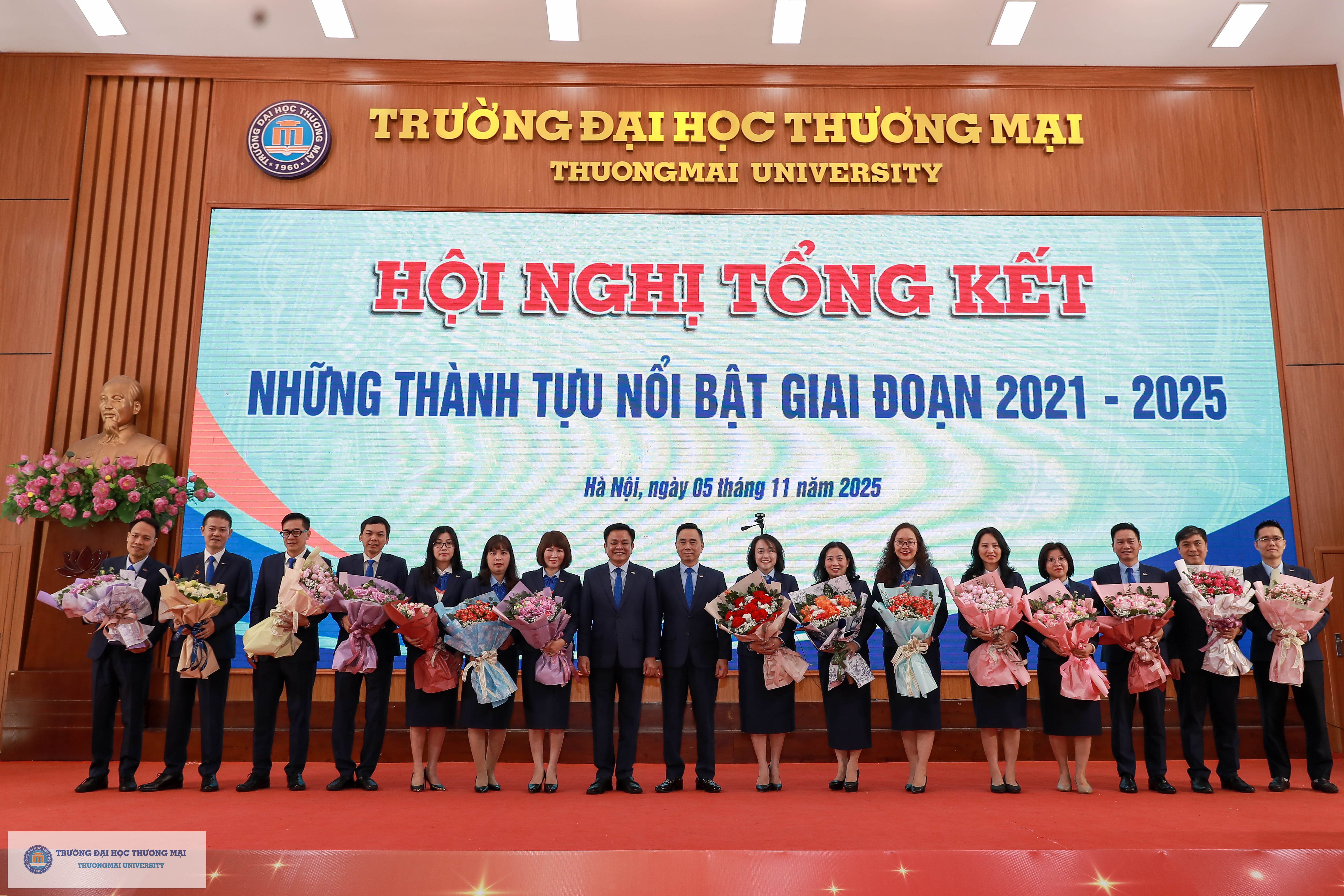 Hội nghị Tổng kết những thành tựu nổi bật của Trường Đại học Thương mại giai đoạn 2021 – 2025