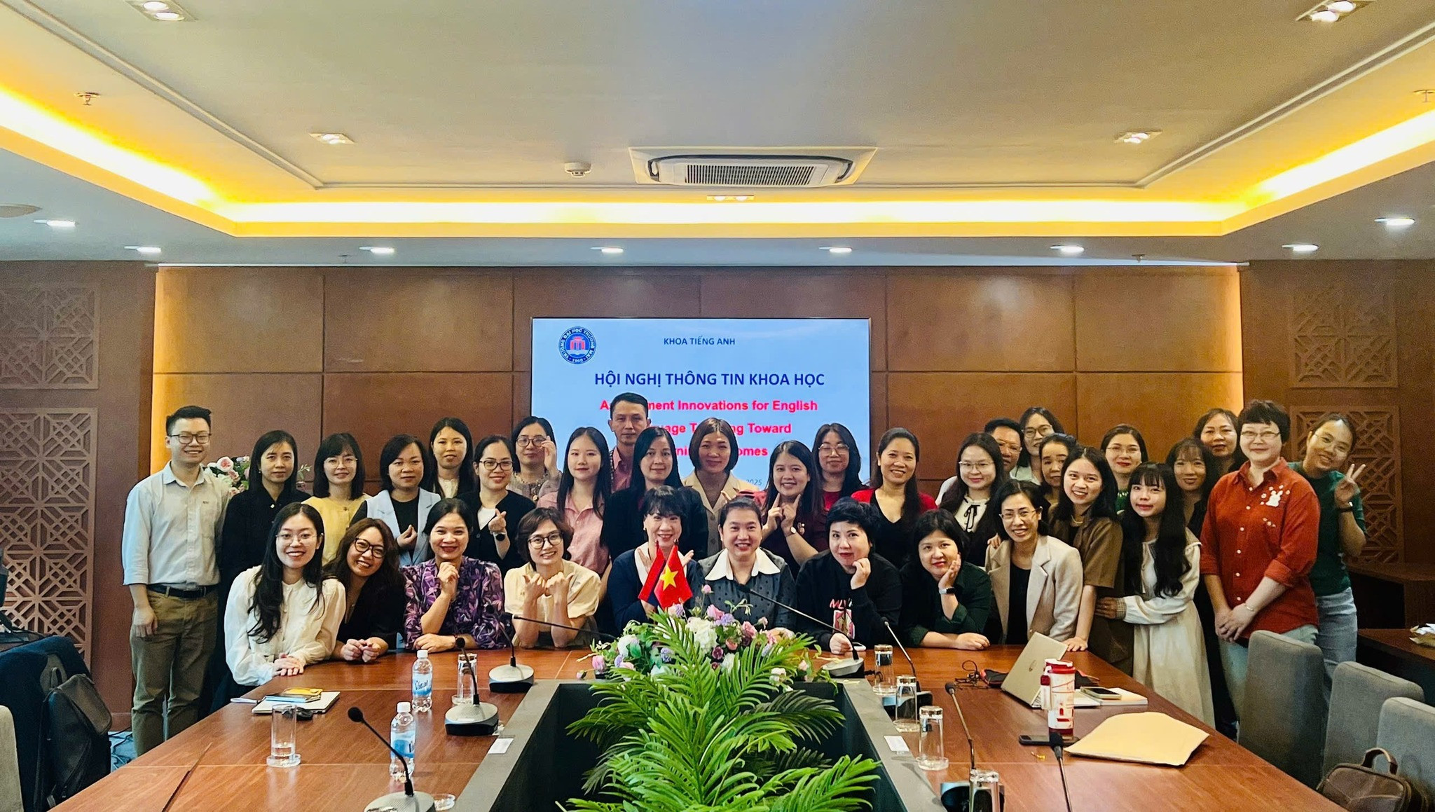 HỘI NGHỊ KHOA HỌC CẤP KHOA NĂM HỌC 2025–2026 “ASSESSMENT INNOVATIONS FOR ENGLISH LANGUAGE TEACHING TOWARD LEARNING OUTCOME”
