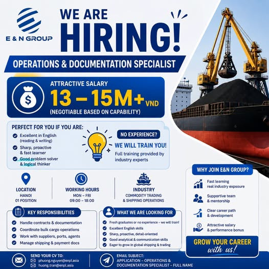 E & N GROUP IS HIRING