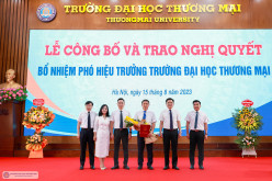 Lễ công bố và trao Nghị quyết bổ nhiệm Phó Hiệu trưởng Trường Đại học Thương mại