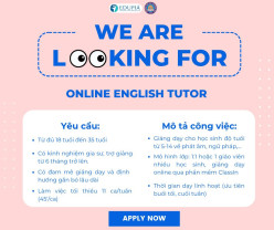 [EDUPIA x TMU] SINH VIÊN TMU– SẴN SÀNG TRỞ THÀNH ONLINE ENGLISH TUTOR?