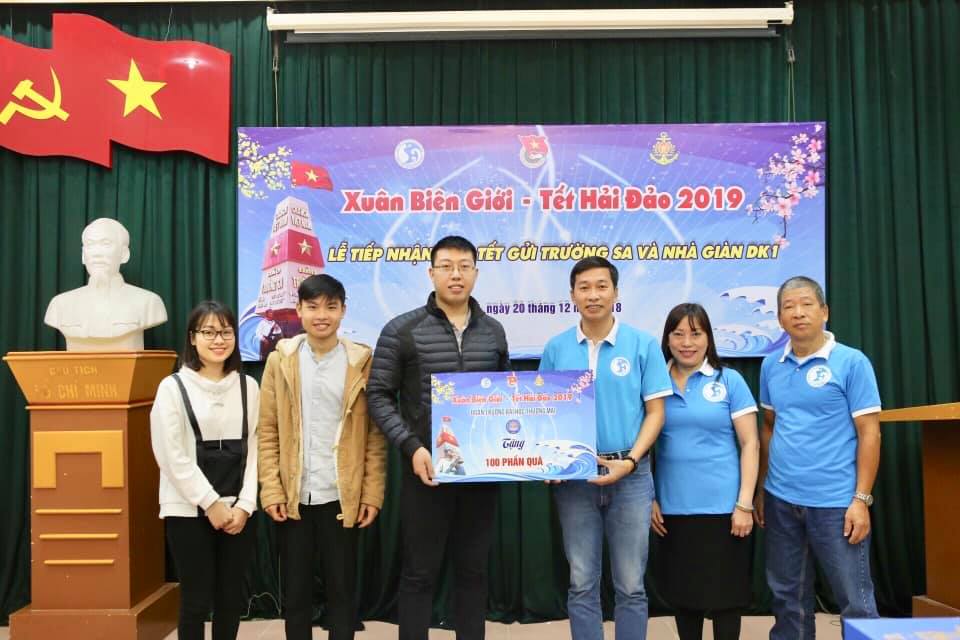 Đoàn thanh niên ủng hộ CHƯƠNG TRÌNH "Xuân biên giới - Tết hải đảo 2019"